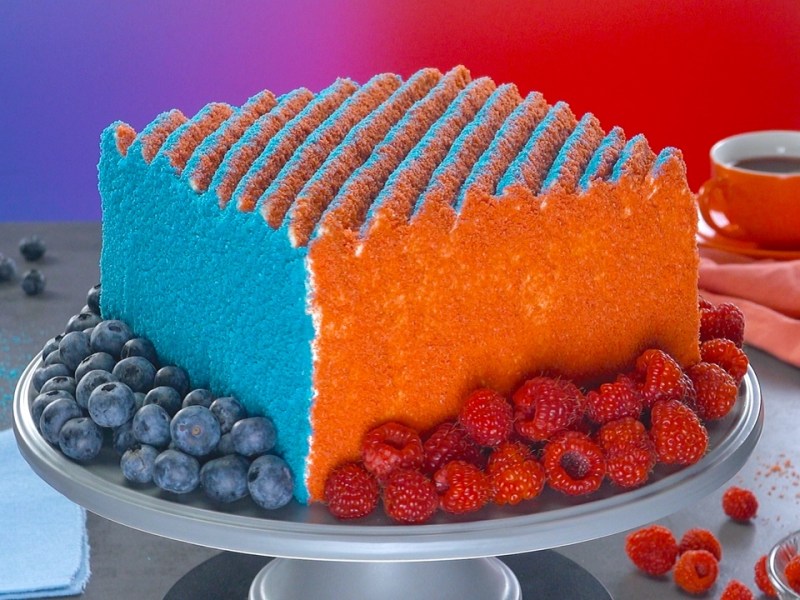 Der Sommer-Kuchen, der die Farben wechselt!