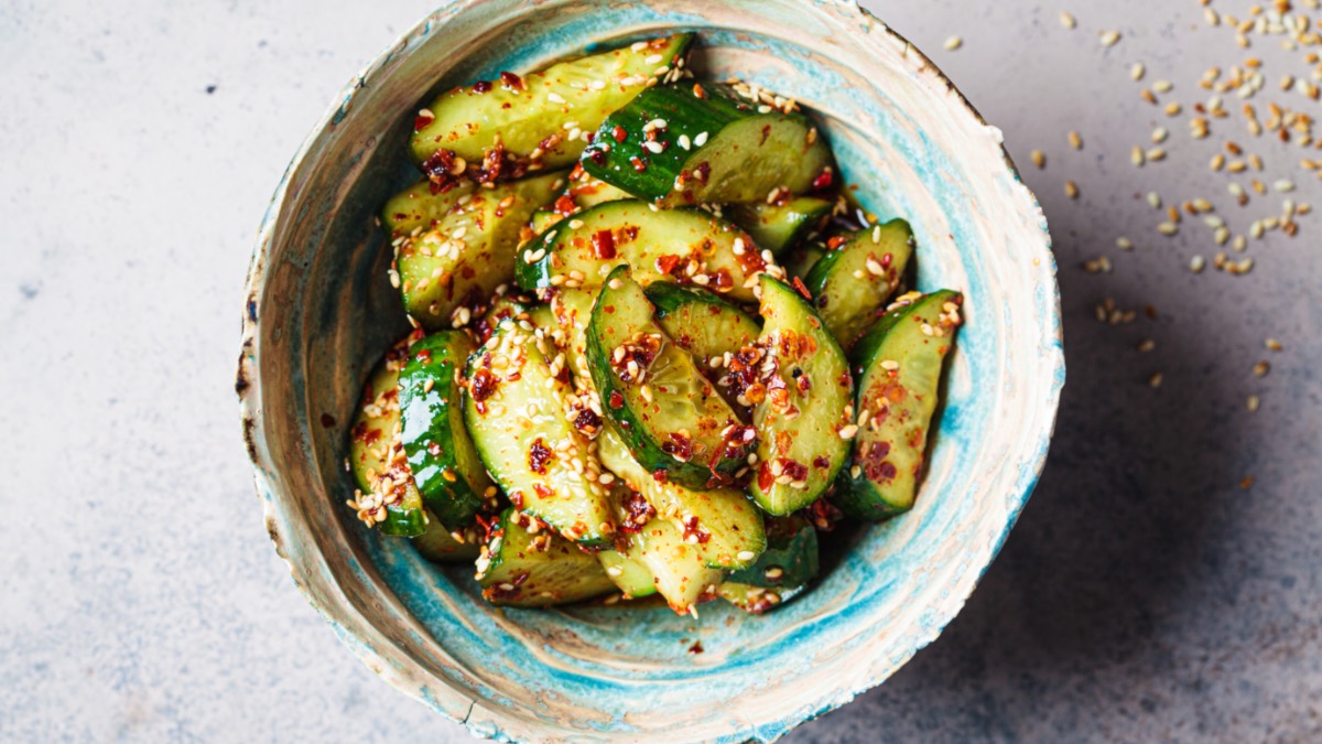 chinesischer Gurkensalat