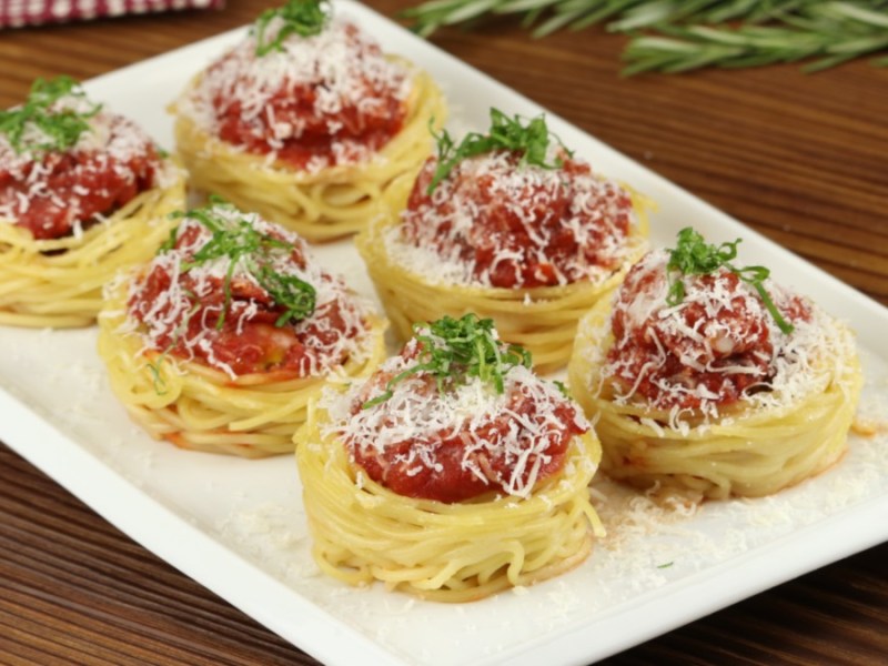 Spaghetti-Muffins