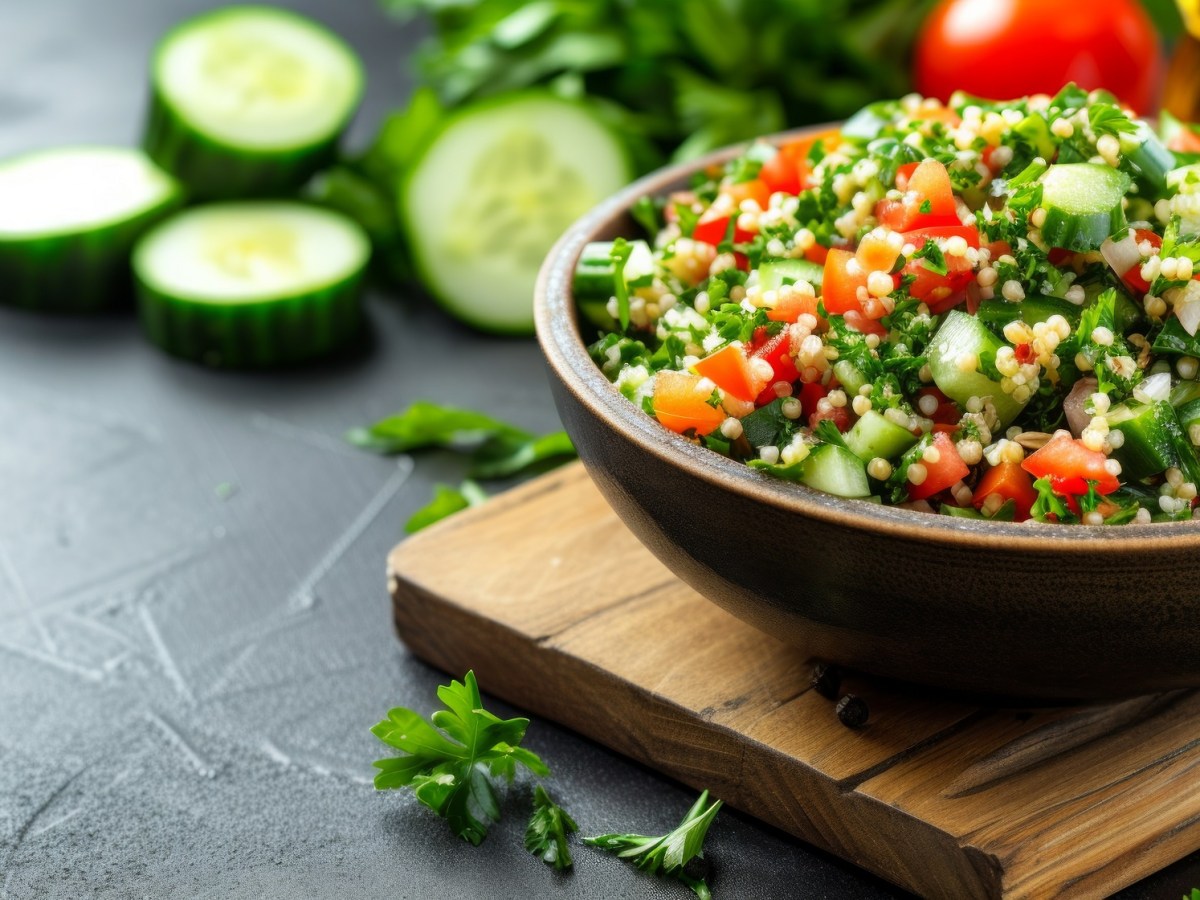 Mediterrane Küche: Probiere diesen einfachen Petersiliensalat