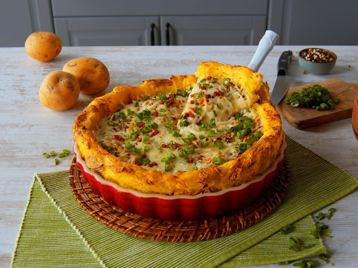 Kartoffel-Speck-Quiche ganz ohne Teig