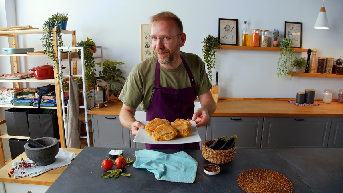 Auberginenschnitzel