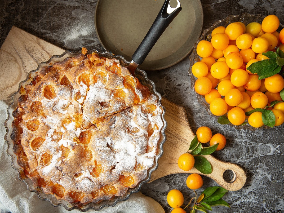 Mirabellen-Pie: Backe einen saftigen Kuchen aus den Sommerfrüchten