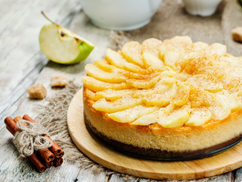 Apfel-Karamell-Käsekuchen: der Geheimtipp für den Herbst