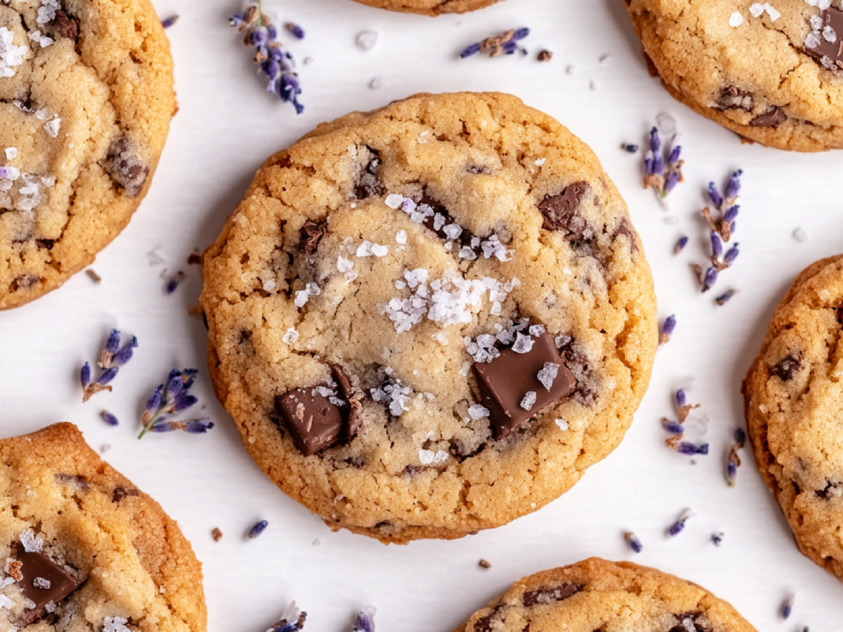 Diese Lavendel-Meersalz-Cookies sorgen für ein Geschmacksfeuerwerk