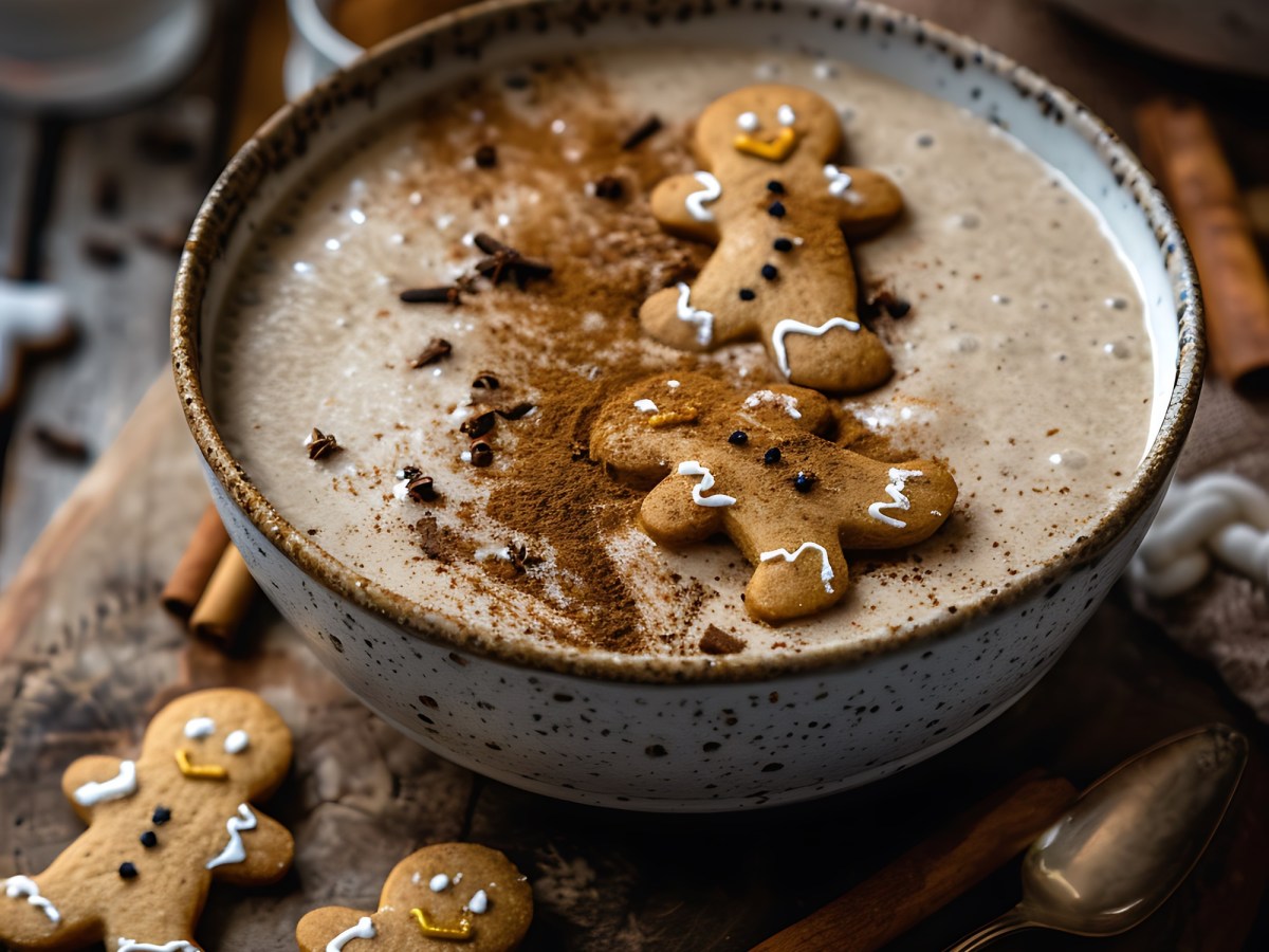 Lebkuchen-Smoothie-Bowl: eine Portion Weihnachten zum FrÃ¼hstÃ¼ck