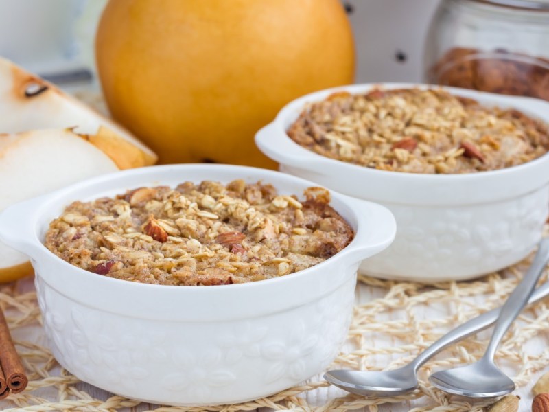 Ofen-Porridge: perfekt fÃ¼r einen gemÃ¼tlichen Morgen