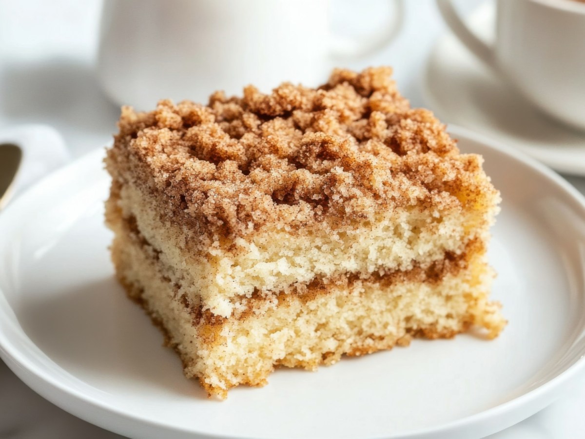 Für die Kaffeetafel: Backe einen Zimt-Streuselkuchen vom Blech