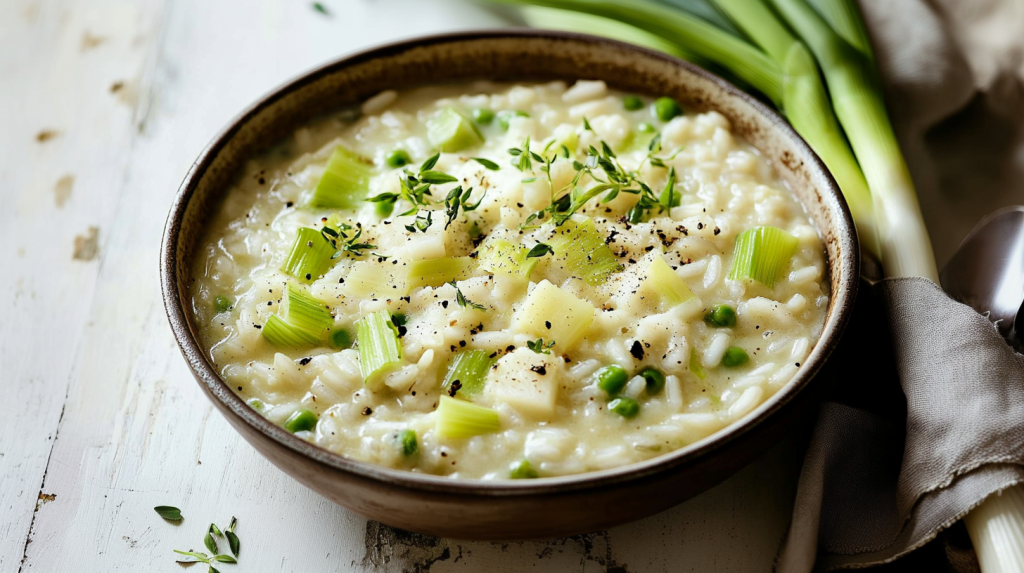 Köstliches Reisgericht: So geht cremiges Lauch-Risotto