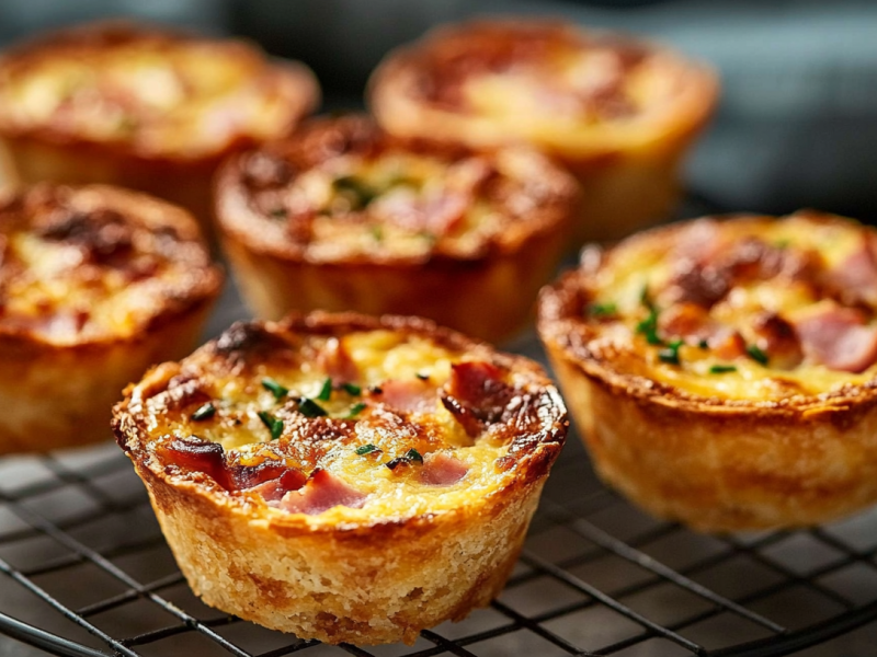 Quiche-Lorraine-Muffins: Mini-Version des Klassikers