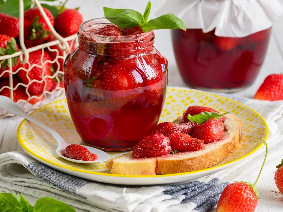 Diese eine Zutat macht deine Erdbeermarmelade unvergesslich