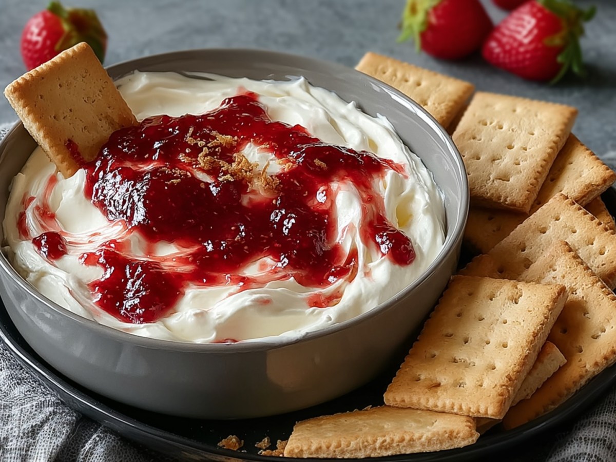 Cheesecake für Faule: Der süße Dip, über den alle reden werden