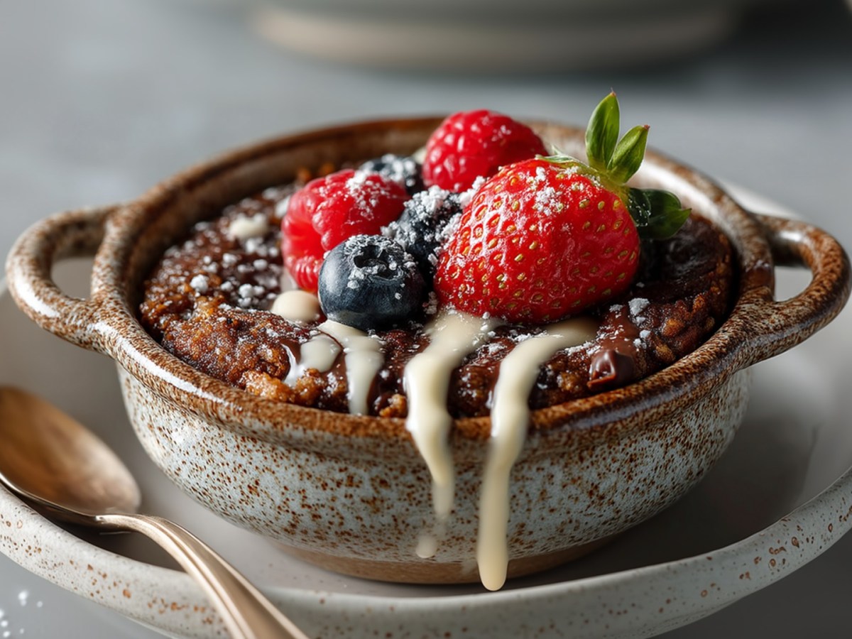 Hier kommen Schoko-Fans auf ihre Kosten: Nutella-Baked-Oats leicht gemacht